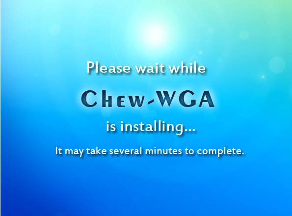 Chew WGA 0.9 Windows 7 Активатор - Скачать - WindaKeys.Ru