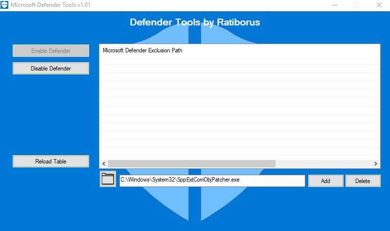 Microsoft Defender Tools 1.15 b08 instaling